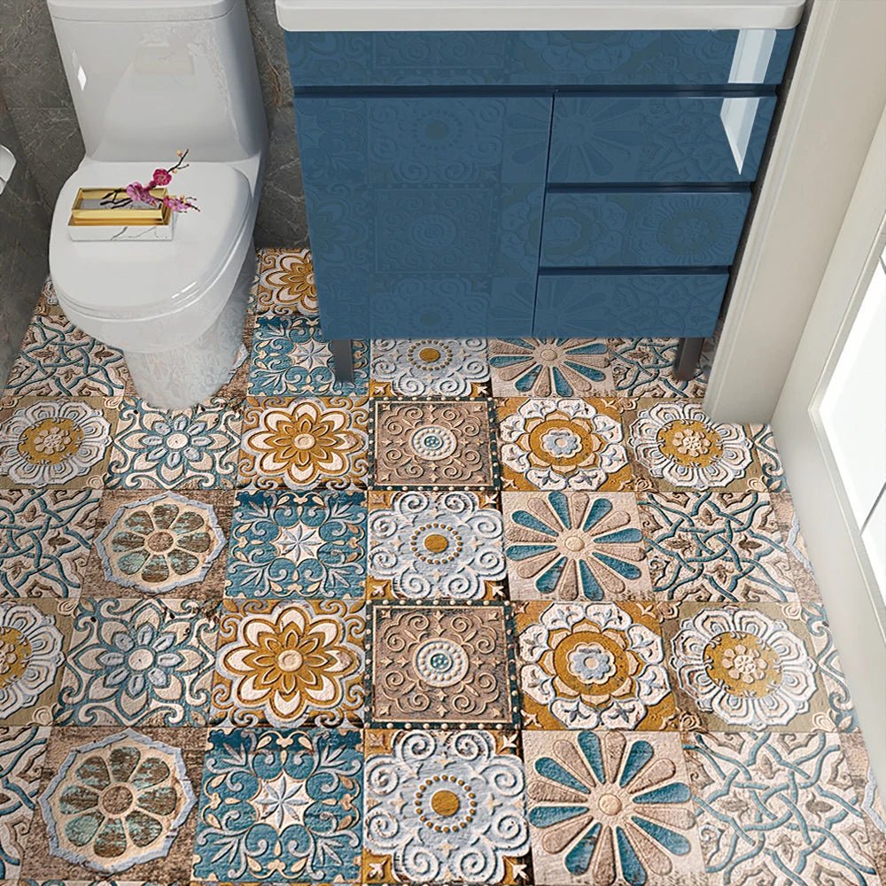 Gach Dan Trang Tri Tay Ban Nha Hoa Tiet Retro Mat Nham San - Daisan Store