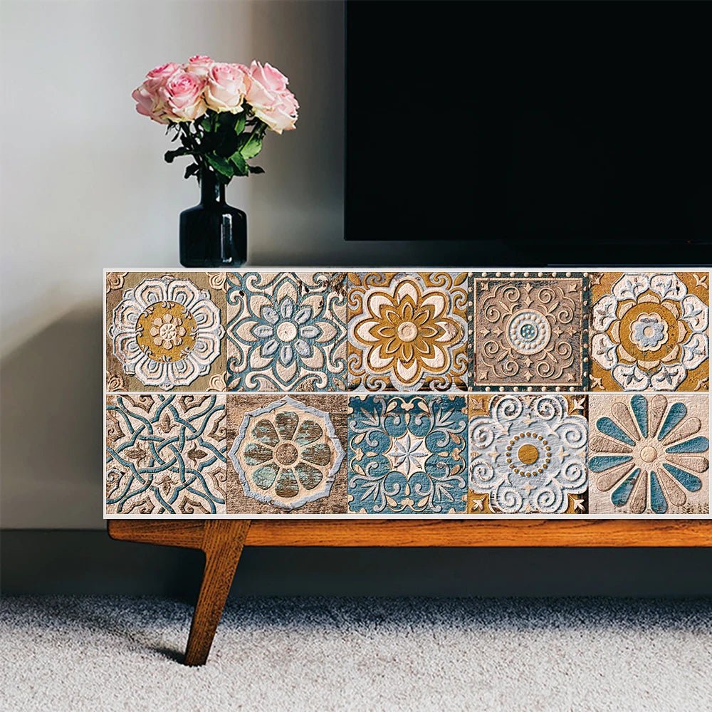 Gach Dan Trang Tri Tay Ban Nha Hoa Tiet Retro Mat Nham San - Daisan Store