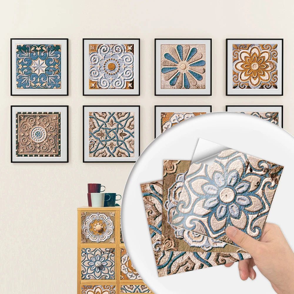 Gach Dan Trang Tri Tay Ban Nha Hoa Tiet Retro Mat Nham San - Daisan Store