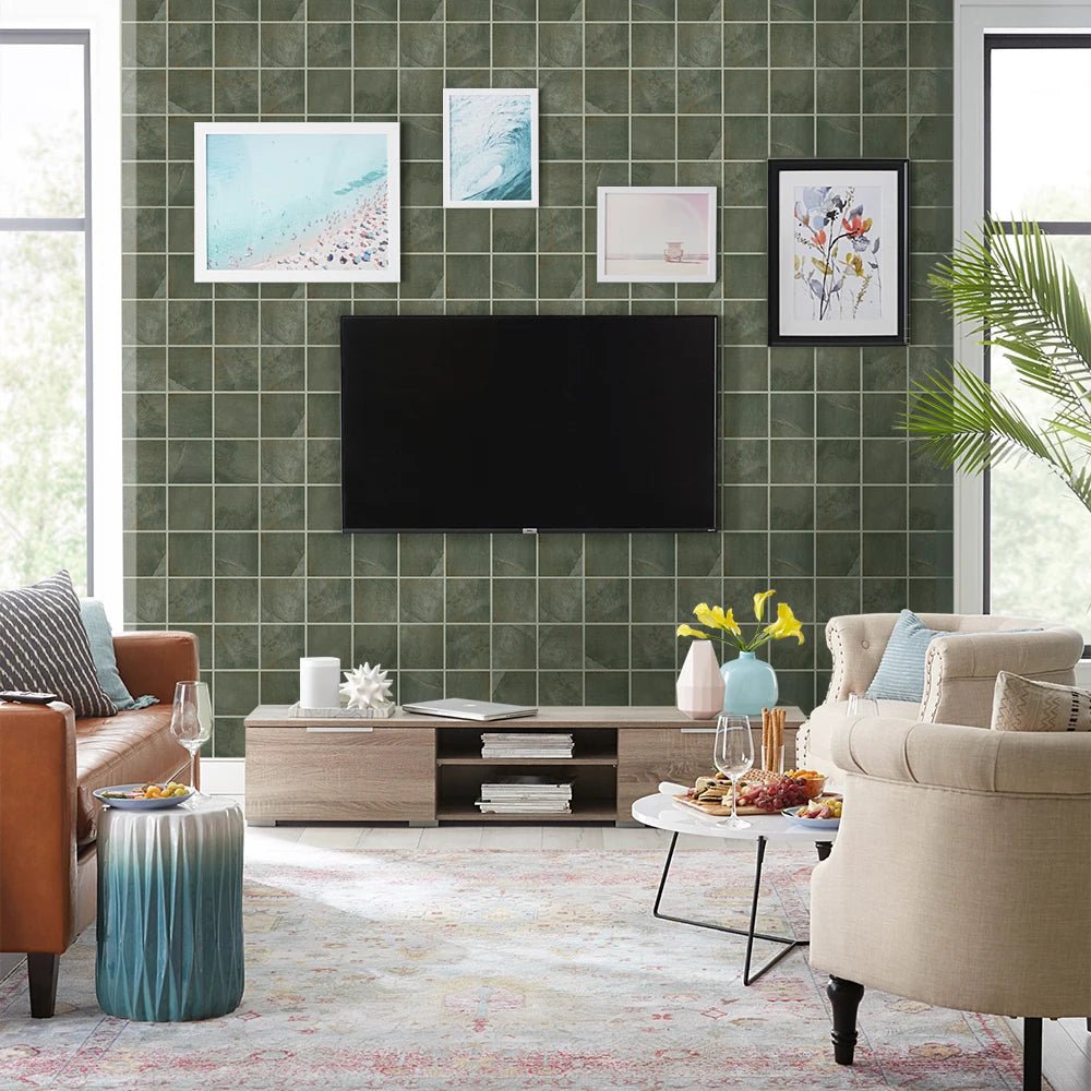 Gạch Dán Tường 3D Chống Thấm - Bộ 1/10 Miếng DIY - Daisan Store