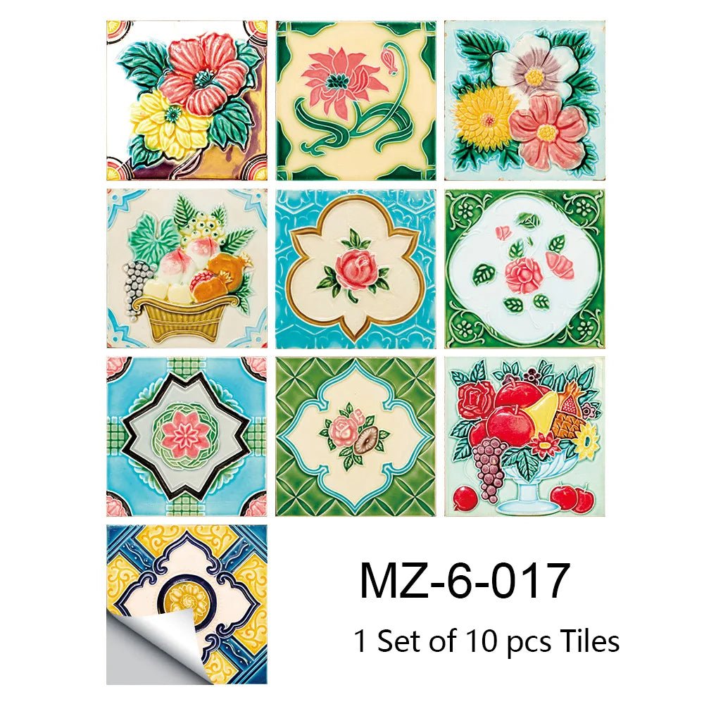 Gach Dan Tuong Matte 29 Phong Cach Trang Tri 10 Mieng - Daisan Store