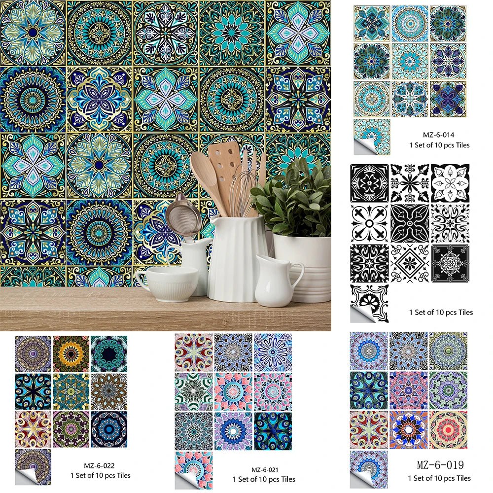 Gach Dan Tuong Matte 29 Phong Cach Trang Tri 10 Mieng - Daisan Store