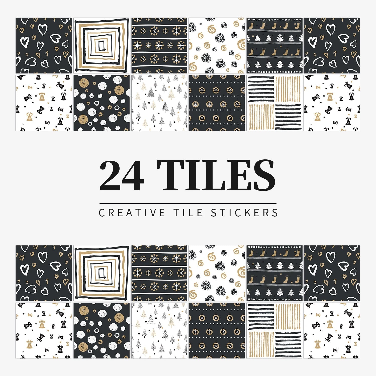 Gạch Dán Tường Màu Sáng 24 Miếng Dán Bếp Tắm Chống Thấm - Daisan Store