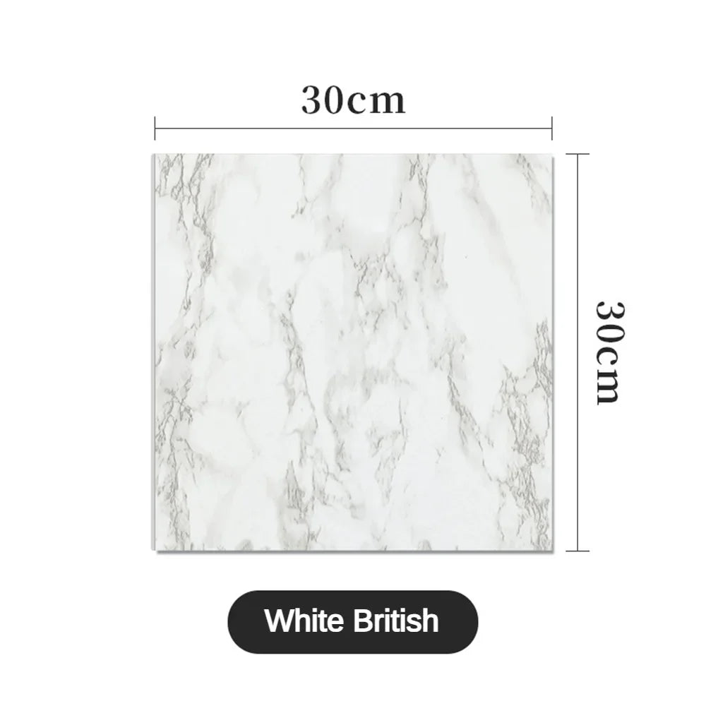 Gạch Dán Tường PVC Chống Thấm Marble 50 Miếng - Daisan Store