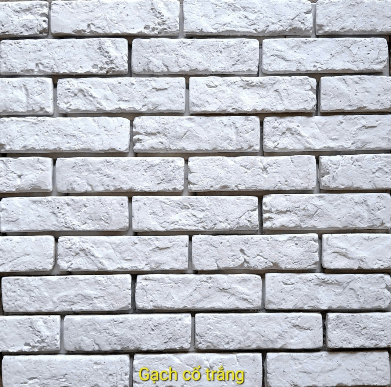 Gạch giả cổ màu trắng - Daisan Store