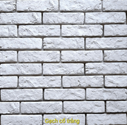 Gạch giả cổ màu trắng - Daisan Store