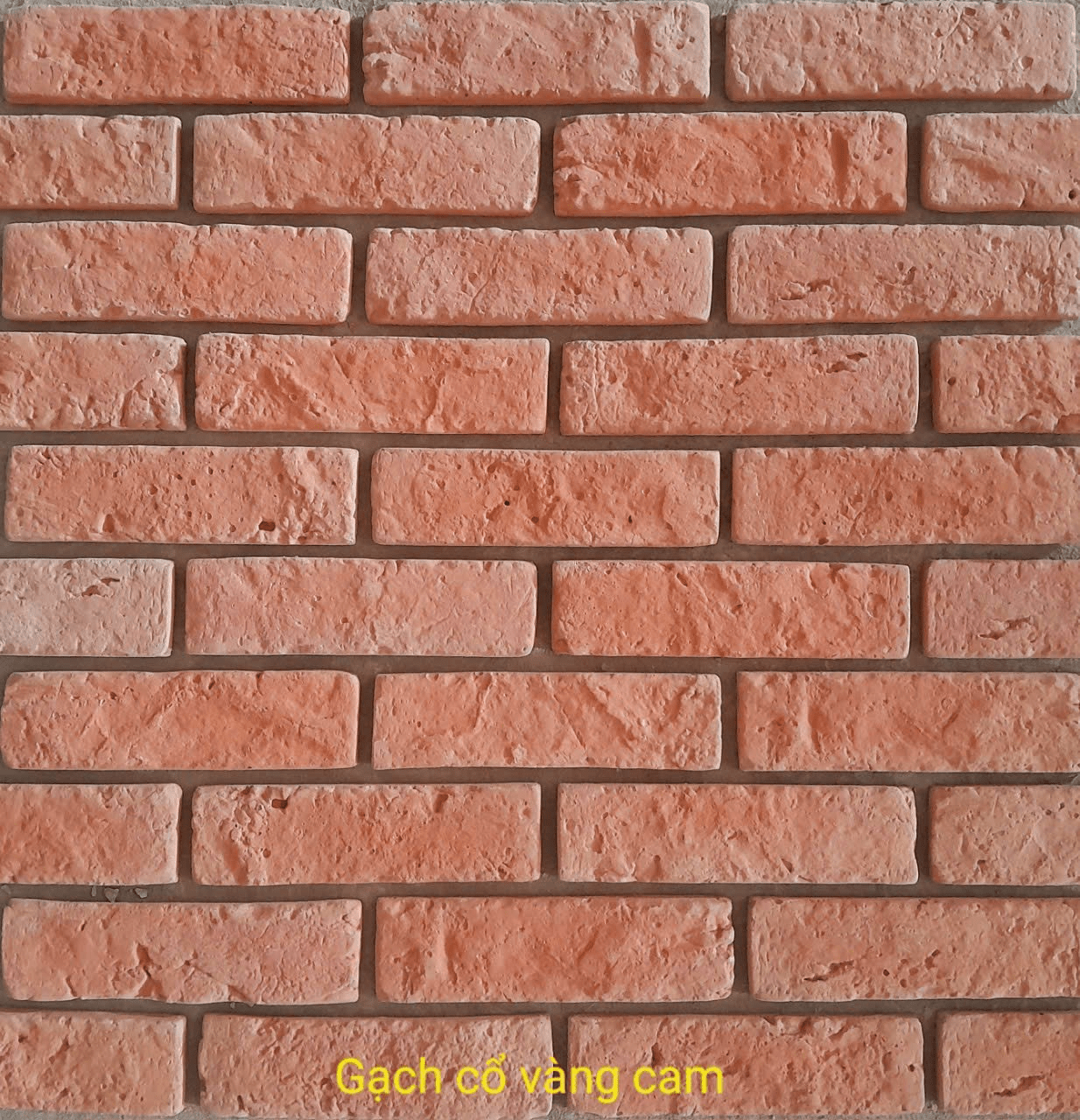 Gạch giả cổ màu vàng cam - Daisan Store
