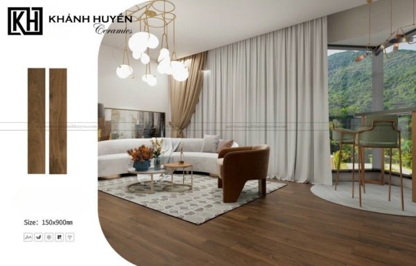 Gạch Giả Gỗ 150×900 TQ - 15944 - Daisan Store