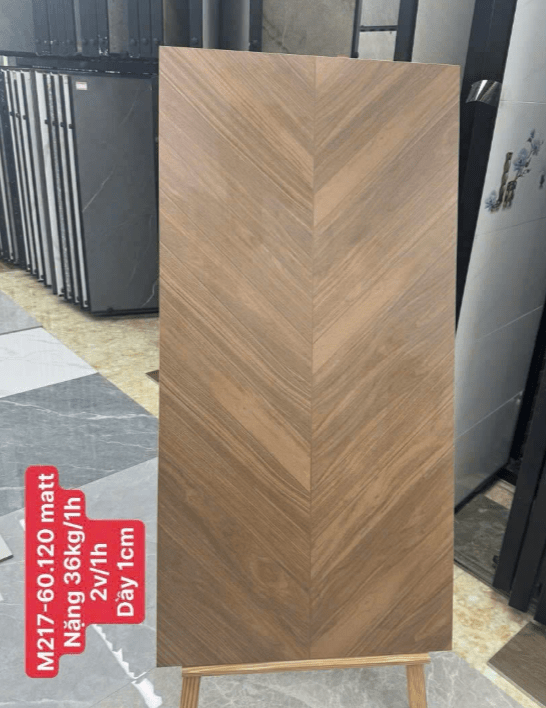 Gạch Giả Gỗ Men Matt kt 600x1200mm Mã M217 - Daisan Store