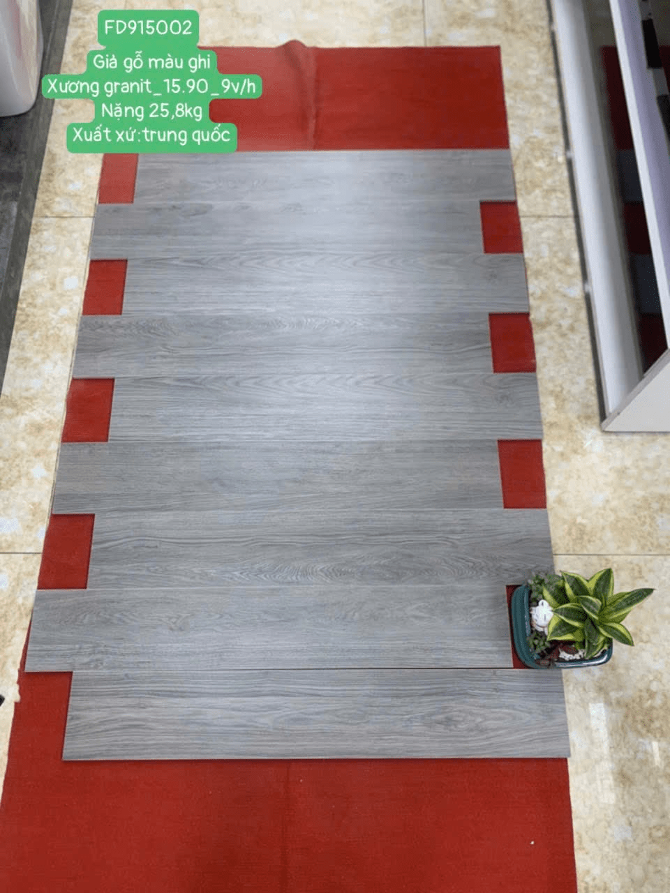 Gạch giả gỗ xương granite 15x90 FD915002 - Daisan Store