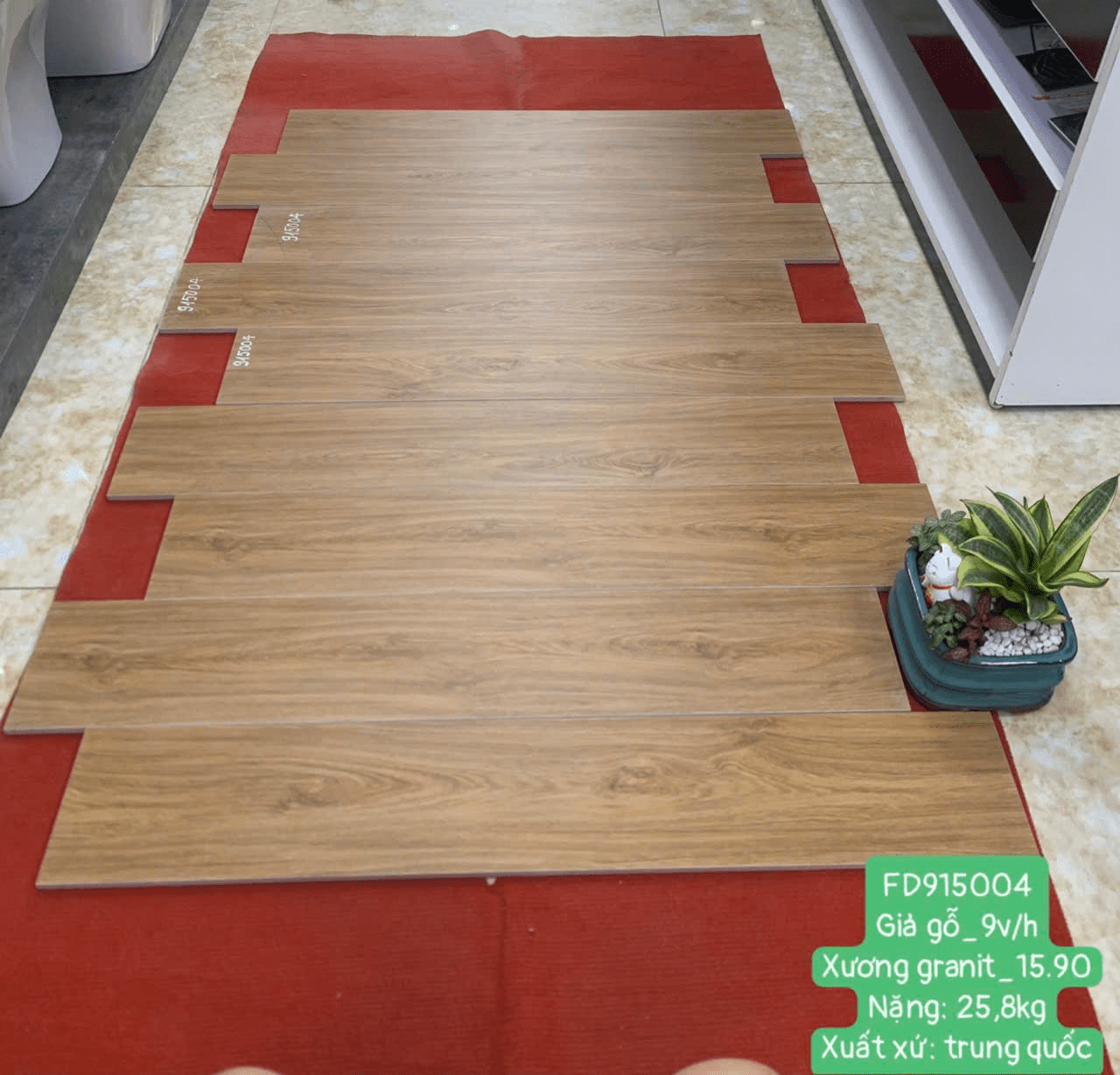 Gach Gia Go Xuong Granite 15x90 FD915004 Cao Cap Tot - Daisan Store