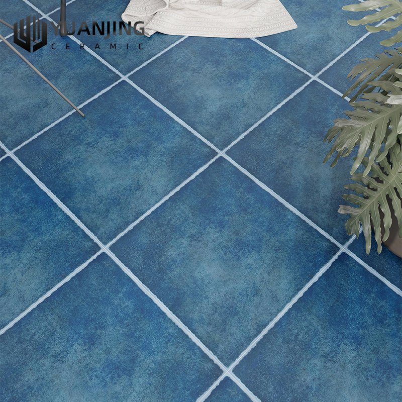 Gạch gốm lát nền và ốp tường sân vườn, nhà bếp phong cách Mỹ cổ điển, sang trọng, chống trơn, 400*400mm - Daisan Store