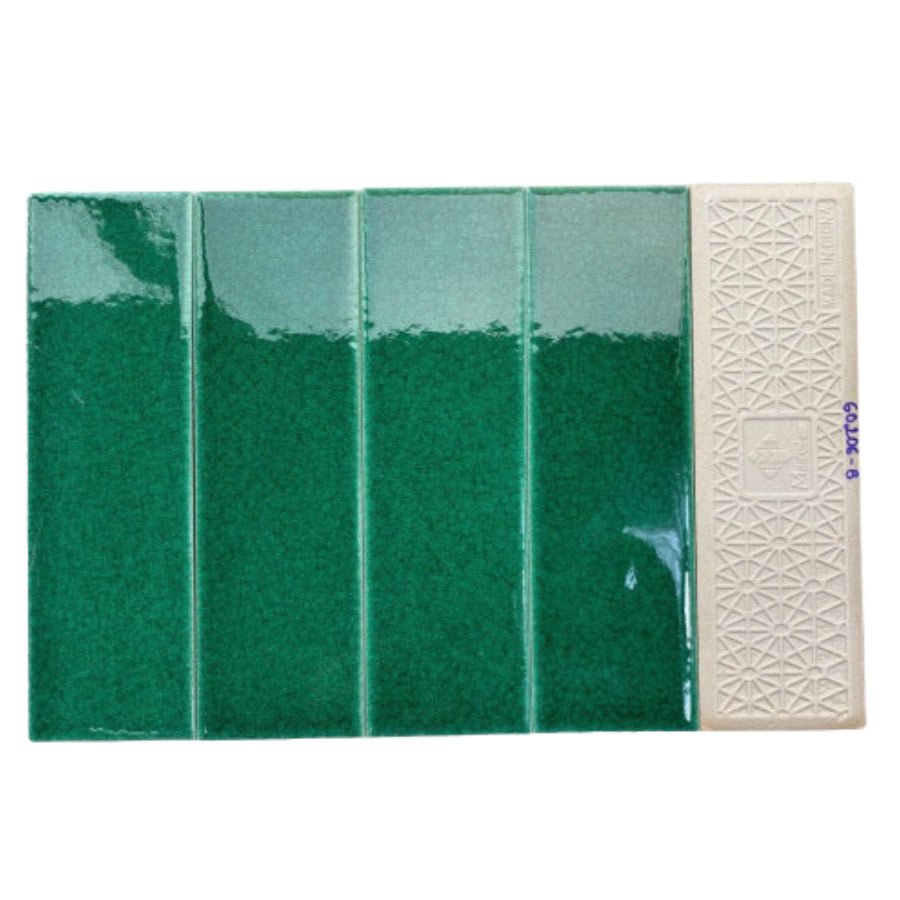 Gạch gốm men rạn KT 60x200mm xanh lá 60x200mm MBL60206 - B (1h/1m/83v) - Daisan Store