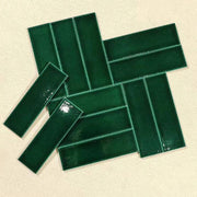 Gạch gốm men rạn KT 60x200mm xanh lá đậm MBL60206 - C - Daisan Store