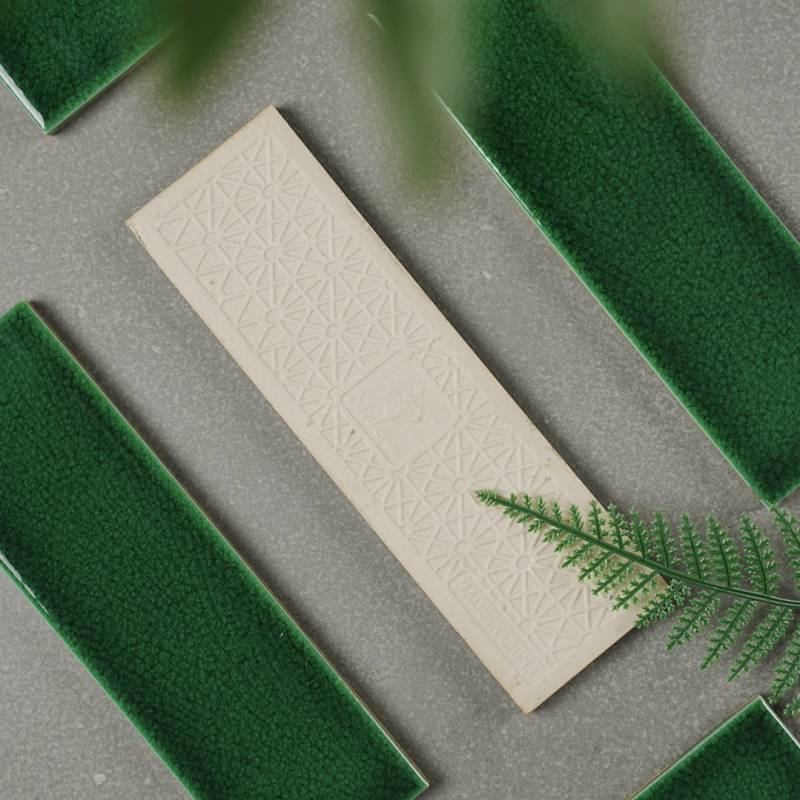 Gạch gốm men rạn KT 60x200mm xanh lá đậm MBL60206 - C - Daisan Store