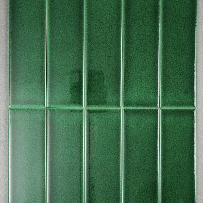 Gạch gốm men rạn KT 60x200mm xanh lá đậm MBL60206 - C - Daisan Store