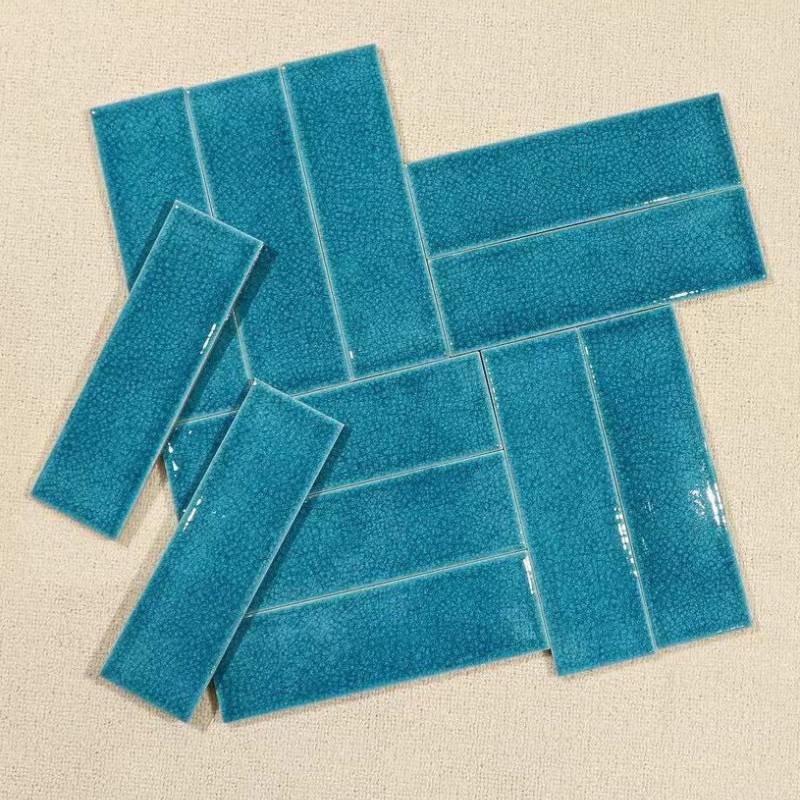 Gạch gốm xanh dương men rạn 60x200mm MBL60204 - Daisan Store