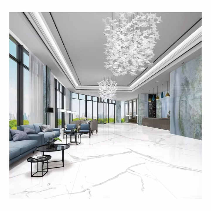 Gạch Hiện Đại 2700X1600Mm Màu Xanh Đẹp Cho Nội Thất - Daisan Store