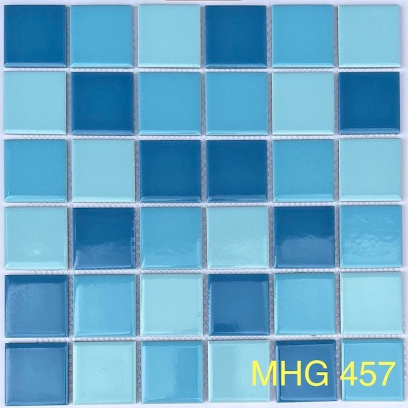 Gạch Hồ Bơi Mix Màu Xanh Biển - Daisan Store