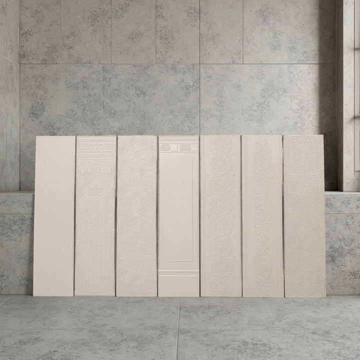 Gạch hoa cổ điển Pháp lãng mạn màu nước mèo Napoleon nhà bếp ban công phòng trẻ em nội thất tường gạch sứ - Daisan Store