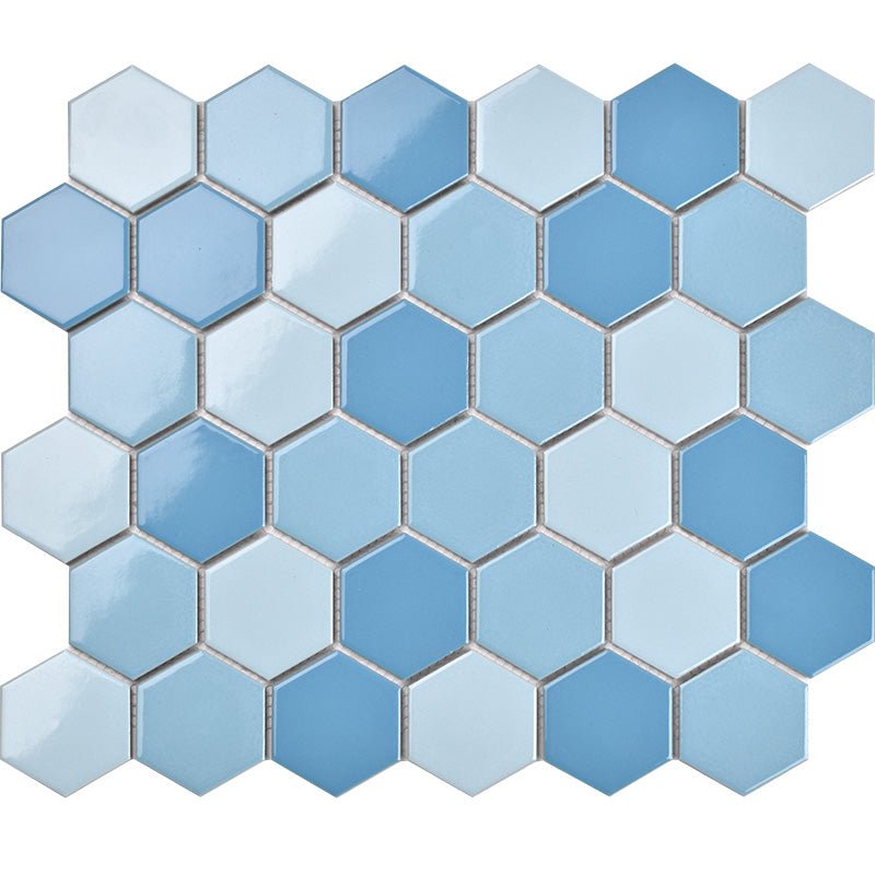 Gạch Khảm Gốm Đen Hình Lục Giác Hiện Đại Kháng Khuẩn - Daisan Store