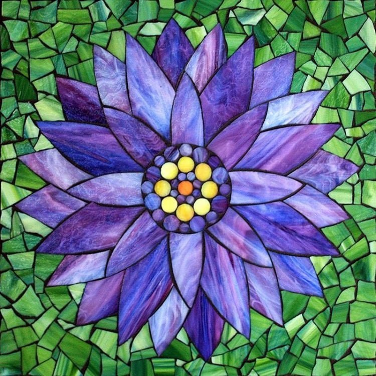 Gạch khảm mầu hoa nghệ thuật cao cấp thủ công nguyên bản OEM bán buôn - Daisan Store