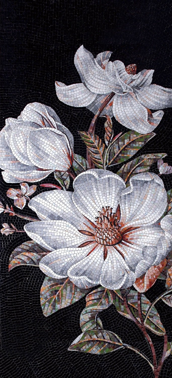 Gạch khảm mOSAIC tường hoa văn nhiều màu tùy chỉnh thủ công - Daisan Store