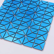 Gach Kham Thep Inox Hinh Xanh Lam 3D Guong Op Tuong - Daisan Store