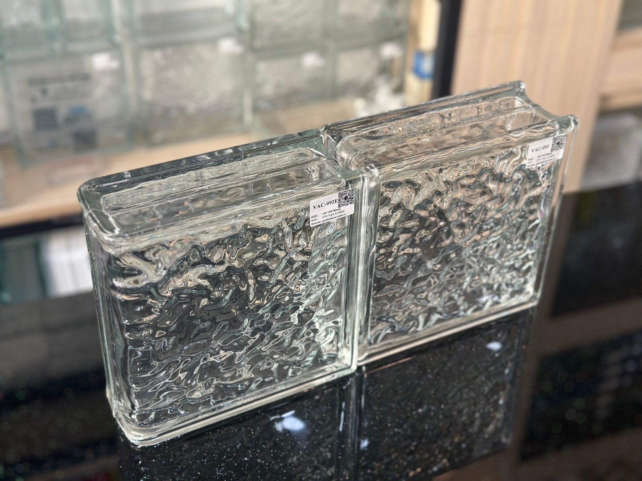 Gạch Kính ICE CRYSTAL Viên Kết Thúc - Daisan Store