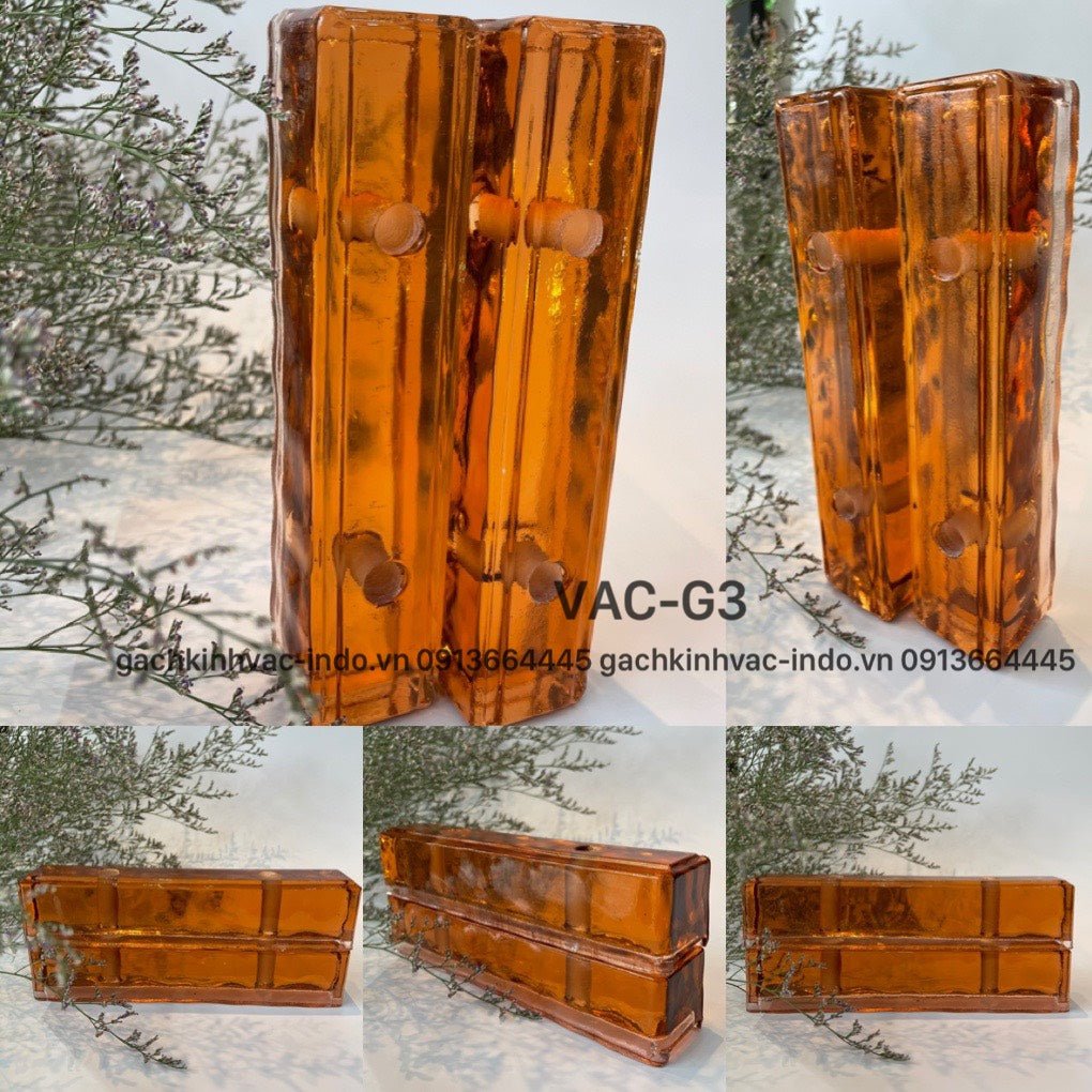 GẠCH KÍNH KHỐI ĐẶC LỖ G3 - Daisan Store