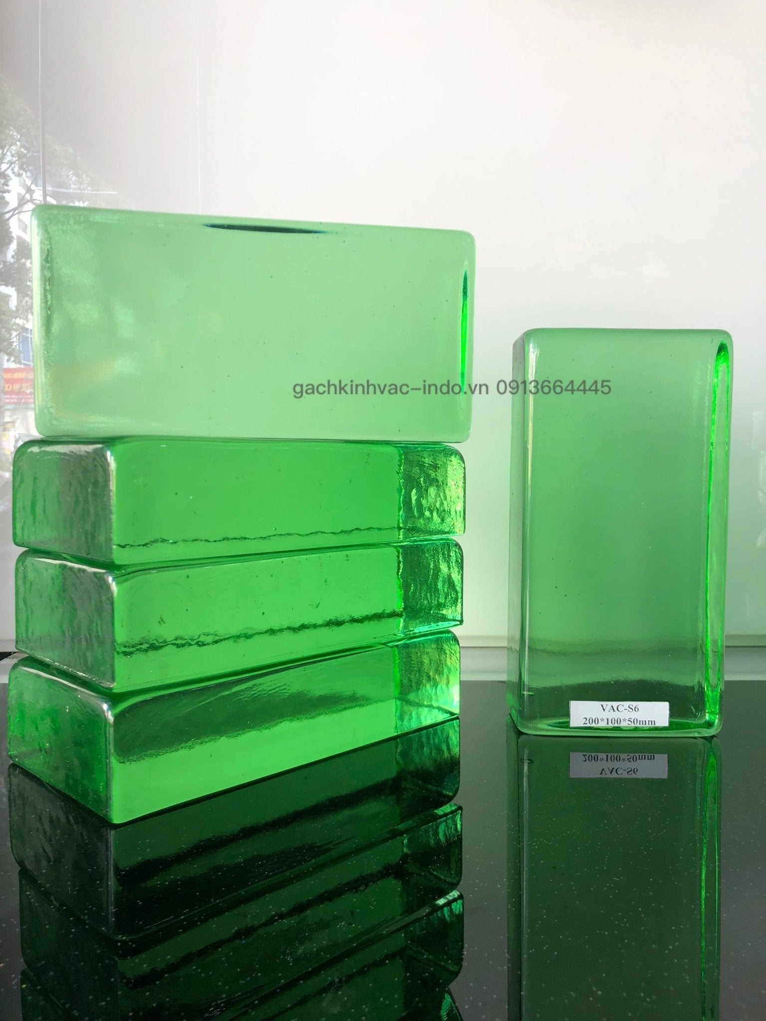 GẠCH KÍNH KHỐI ĐẶC S6 - Daisan Store