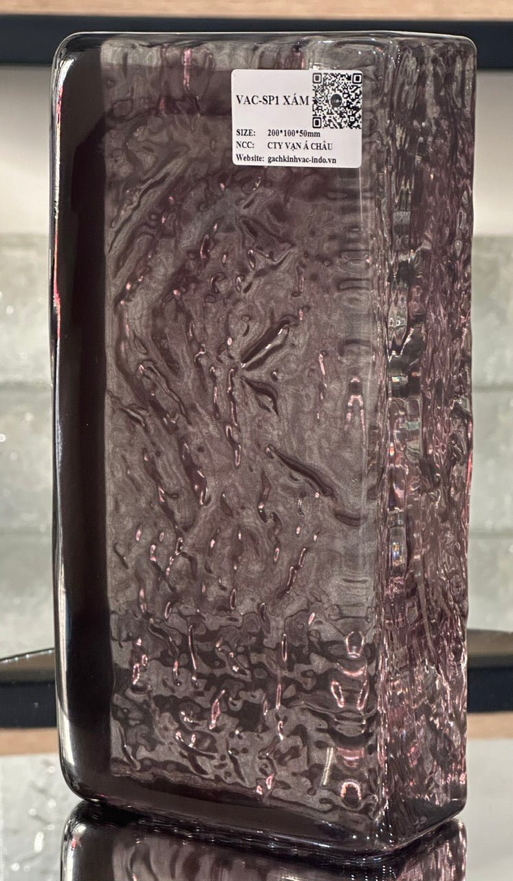 Gạch Kính Khối Đặc SP1 Xám - Daisan Store