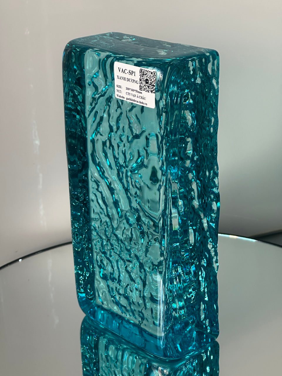 Gạch kính Khối Đặc SP1 Xanh Dương - Daisan Store