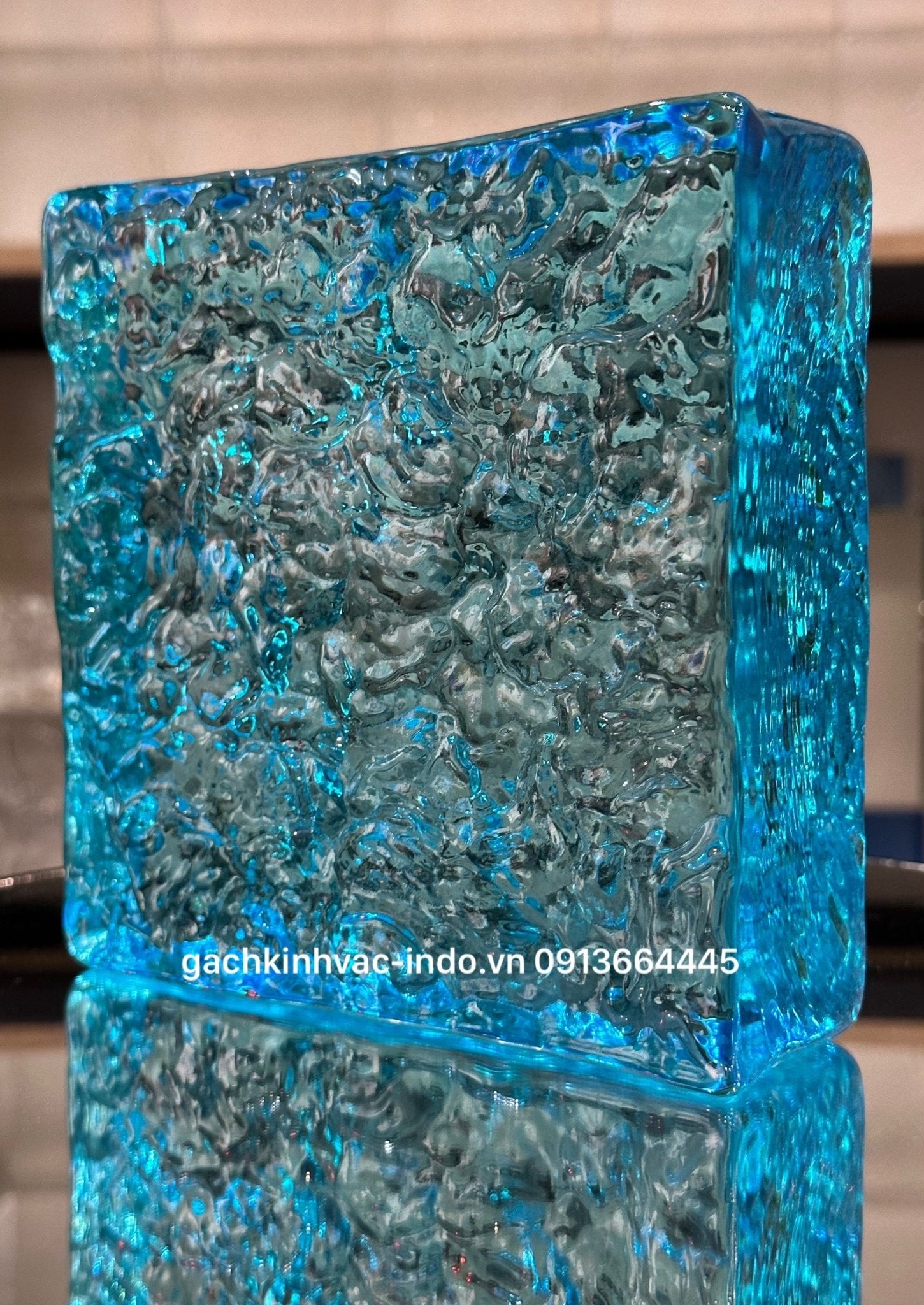 Gạch Kính Khối Đặc SP3 - 2 Xanh Nhạt - Daisan Store