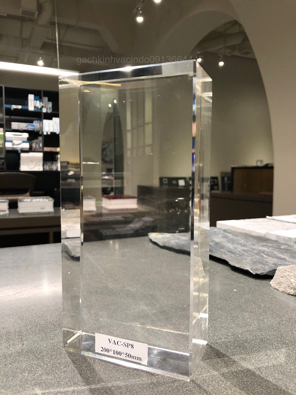 gạch kính khối đặc SP8 - Daisan Store