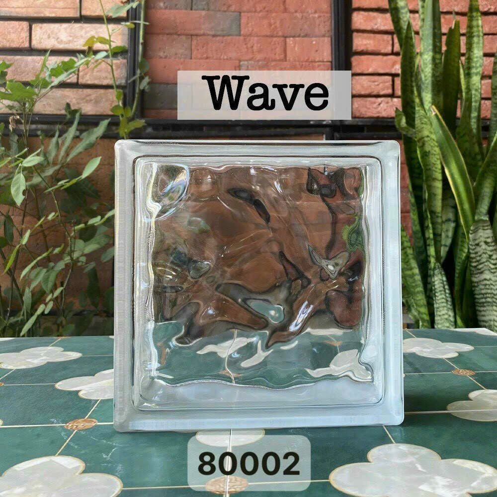 Gạch kính lấy sáng lượn sóng mã 80002 - Daisan Store