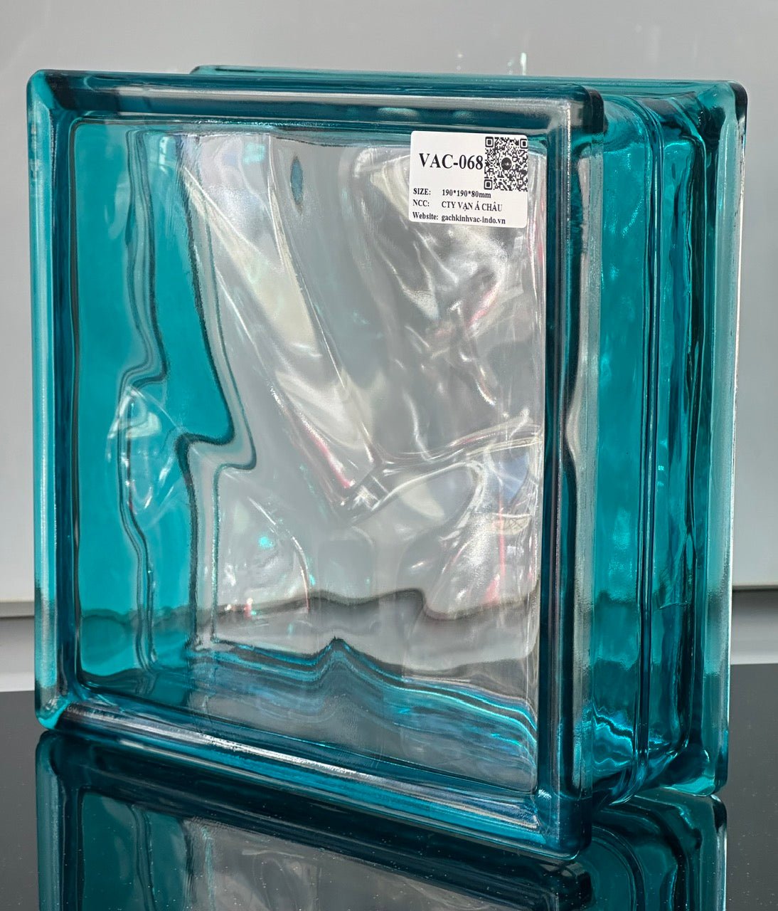 Gạch Kính Vân Mây Xanh Dương Nhạt VAC - 068 - Daisan Store