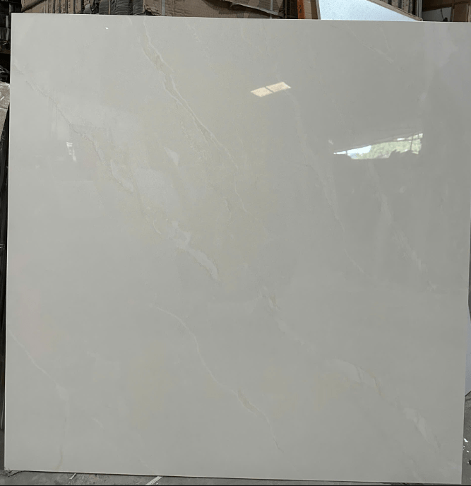 Gạch lát nền 1000x1000 kem vàng bóng H1619 - Daisan Store