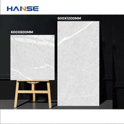 Gạch Lát Nền Gốm Sứ Màu Xám Giả Cẩm Thạch Dùng Nhà Bếp - Daisan Store