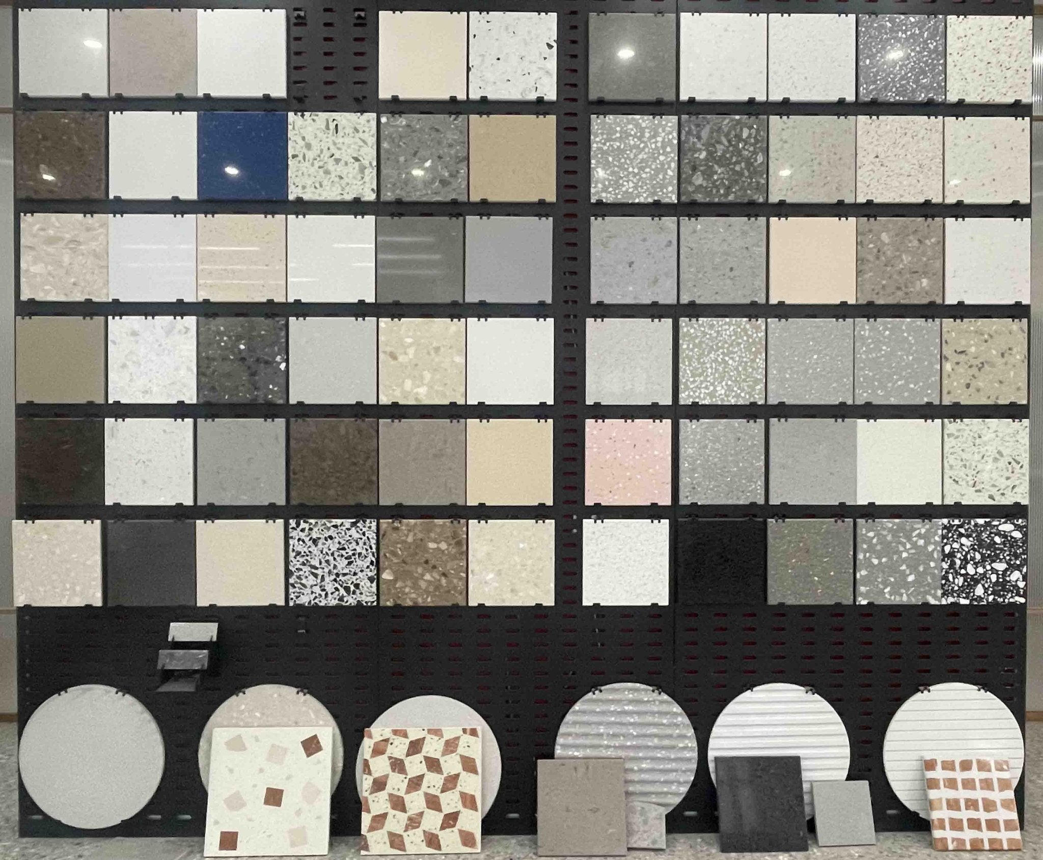 Gạch Lát Nền Terrazzo Trắng Hiện Đại Cho Dự Án Thương Mại - Daisan Store