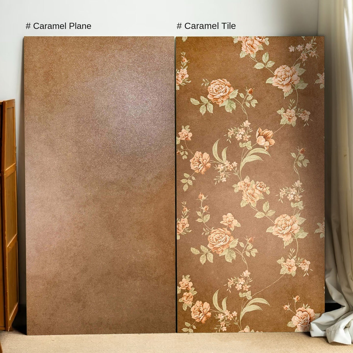 Gạch lát nền tường màu Maillard kiểu Pháp hiện đại chống trơn 400X800 đá vôi Lyme - Daisan Store