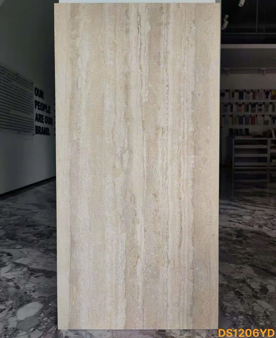 Gạch lát nền vân sọc giả đá kem 1206YD 60x120cm - Daisan Store