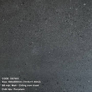 Gạch lát nền vân xi măng KT 600x600mm mã DS7561 - Daisan Store