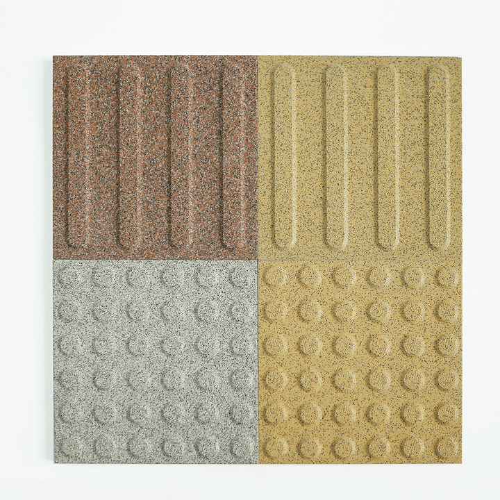 Gạch lát sàn chỉ báo xúc giác 2cm phổ biến Gạch lát sàn chỉ báo xúc giác 300x300 cho gạch lát sàn sứ ngoài trời mù - Daisan Store