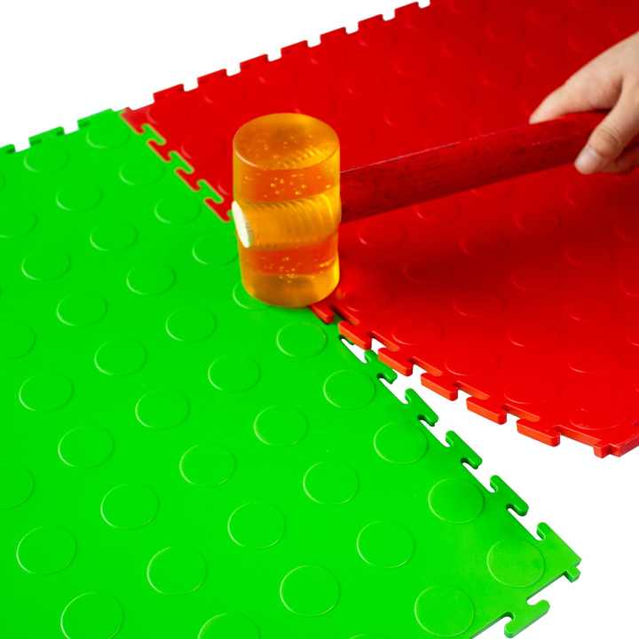 Gạch lát sàn liên kết Nhà sản xuất sàn nhựa PVC chịu lực công nghiệp ngoài trời Khóa chốt hỗ trợ Hộp carton bọc - Daisan Store