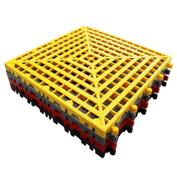 Gạch lát sàn nhà để xe nhiều màu sắc kiểu mô - đun cứng, khóa công nghiệp ngoài trời bằng nhựa, hộp carton đóng gói 3 năm CN;SHN - Daisan Store