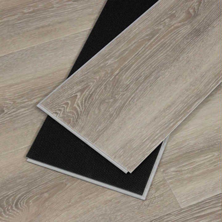 Gạch lát sàn nhựa vinyl composite chống mài mòn Spc Flooring Super Light Gray Spc Unilin Click Flooring - Daisan Store