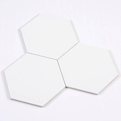 Gạch Lục Giác 230x200x115 Men Mờ Màu Trắng - Daisan Store