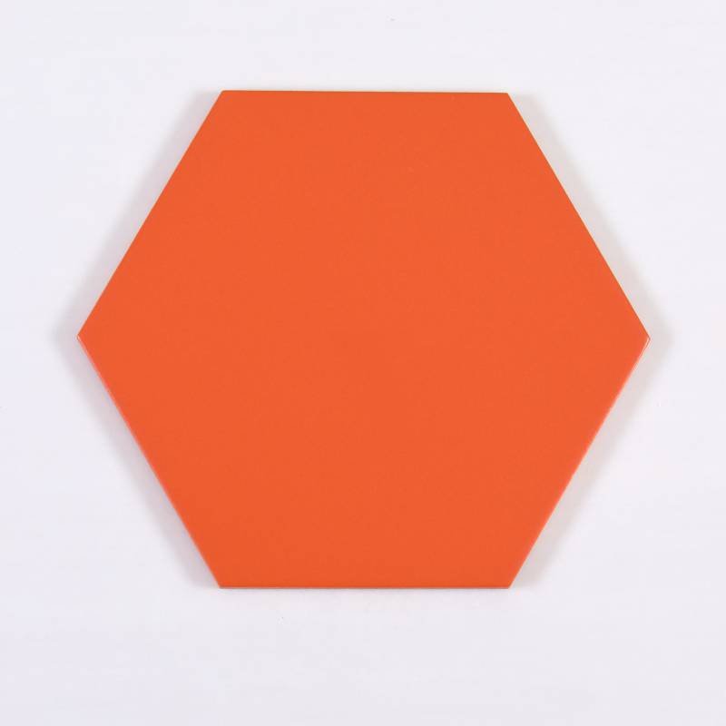 Gạch lục giác cam men mờ 200x230x115mm NGL_M23209 - Daisan Store