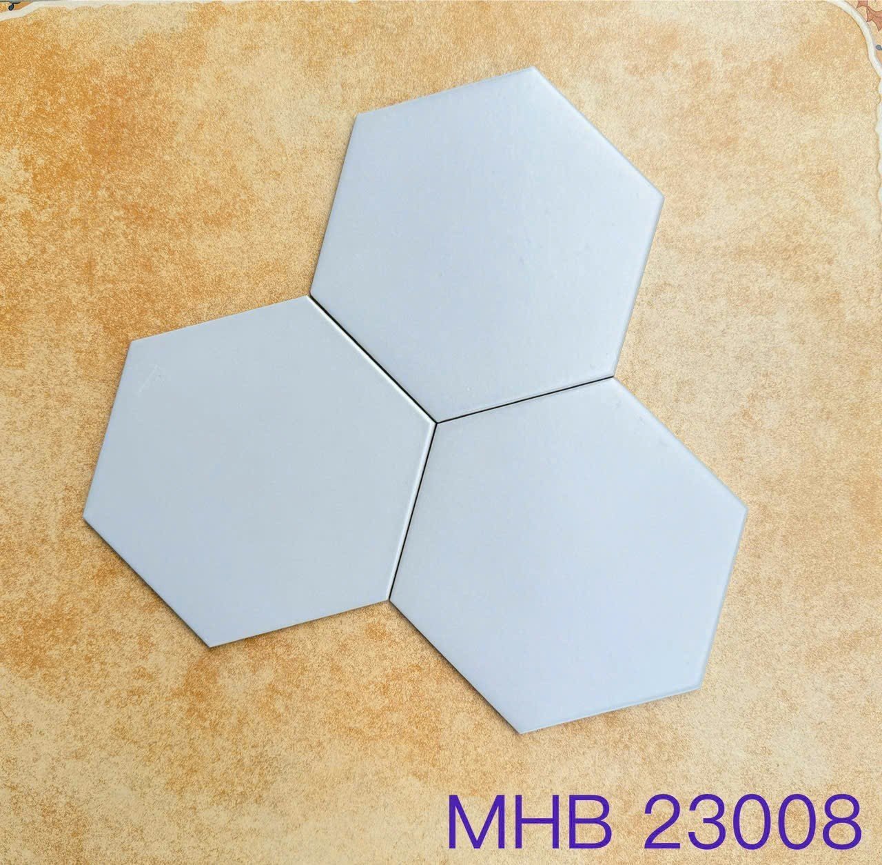 Gạch lục giác xám 200x230x115mm mã M23008 - Daisan Store